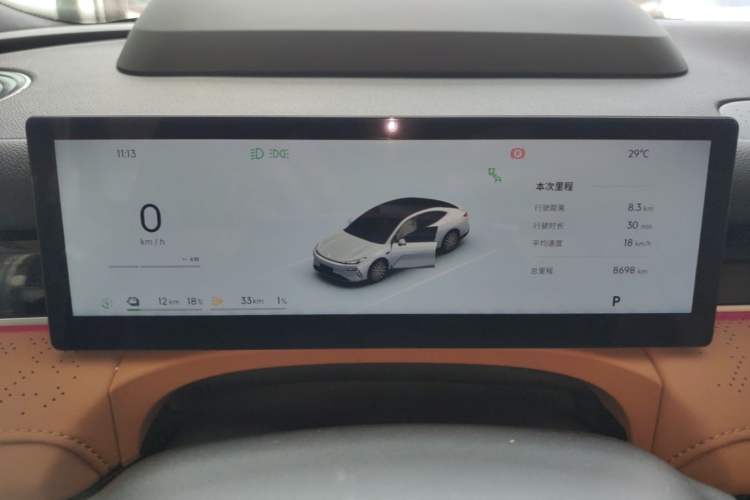 Used Geely Galaxy 8 2025 130km EM-P Starship Edition Instrument Cluster