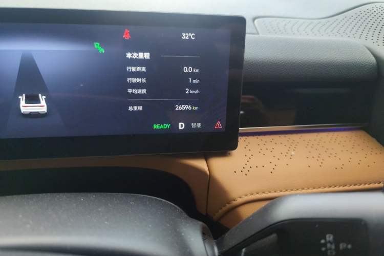 Used Geely Galaxy 8 2025 130km EM-i Deluxe Edition Odometer Close Up
