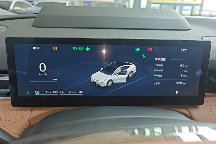 Used Geely Galaxy 8 2025 130km EM-i Flagship Edition Instrument Cluster