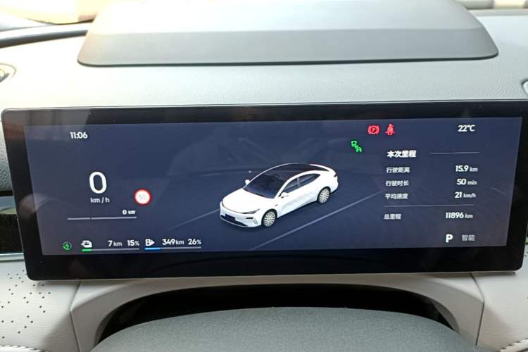 Used Geely Galaxy 8 2025 130km EM-P Starship Edition Instrument Cluster