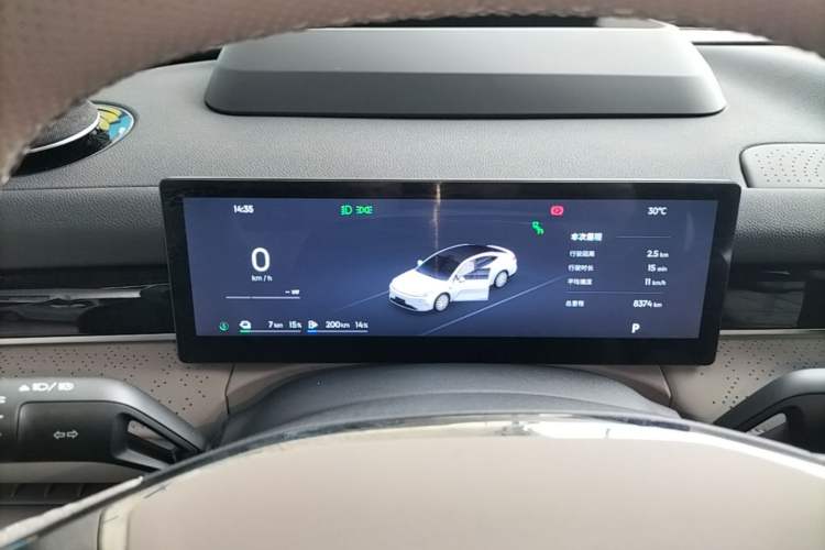 Used Geely Galaxy 8 2025 130km EM-P Starship Edition Instrument Cluster