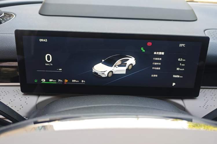 Used Geely Galaxy 8 2025 130km EM-P Starship Edition Instrument Cluster