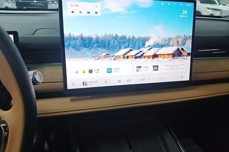 Used Geely Galaxy 8 2025 130km EM-i Deluxe Edition Audio And AC Panel