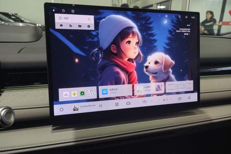 Used Geely Galaxy 8 2025 130km EM-P Starship Edition Audio And AC Panel