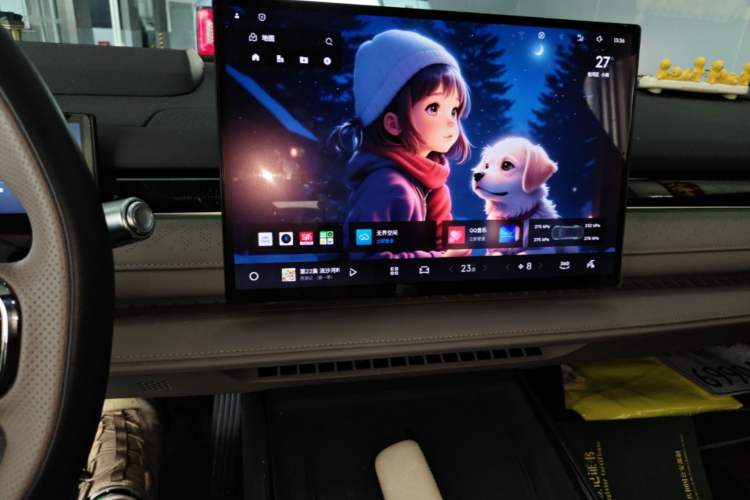 Used Geely Galaxy 8 2025 130km EM-P Starship Edition Audio And AC Panel
