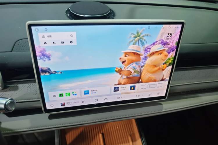 Used Geely Galaxy 8 2025 130km EM-i Prestige Edition Audio And AC Panel