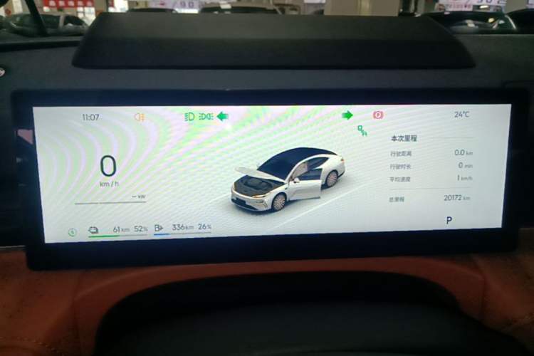 Used Geely Galaxy 8 2025 130km EM-P Starship Edition Instrument Cluster