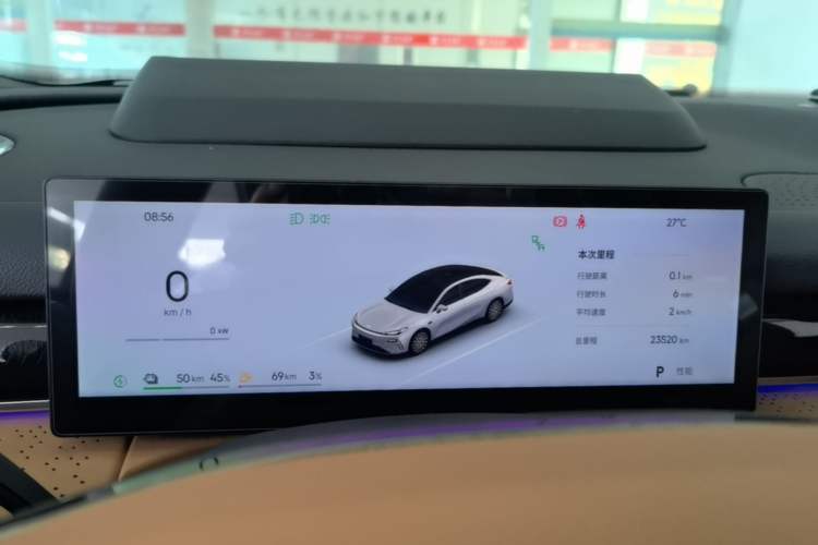 Used Geely Galaxy 8 2025 130km EM-i Flagship Edition Instrument Cluster