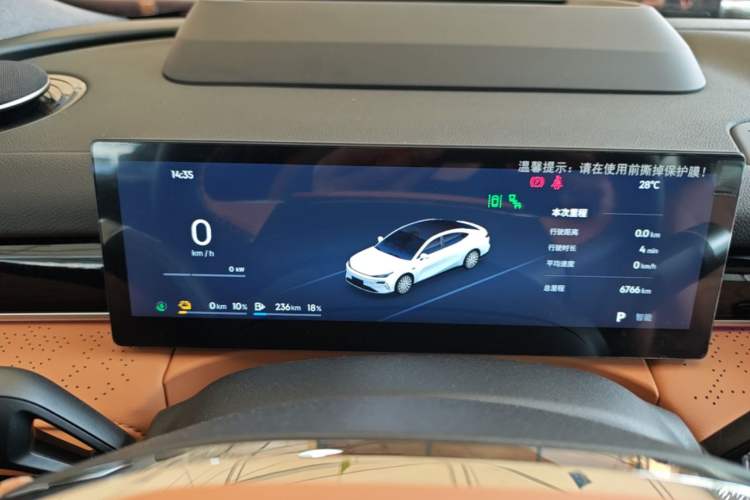 Used Geely Galaxy 8 2025 130km EM-P Starship Edition Instrument Cluster