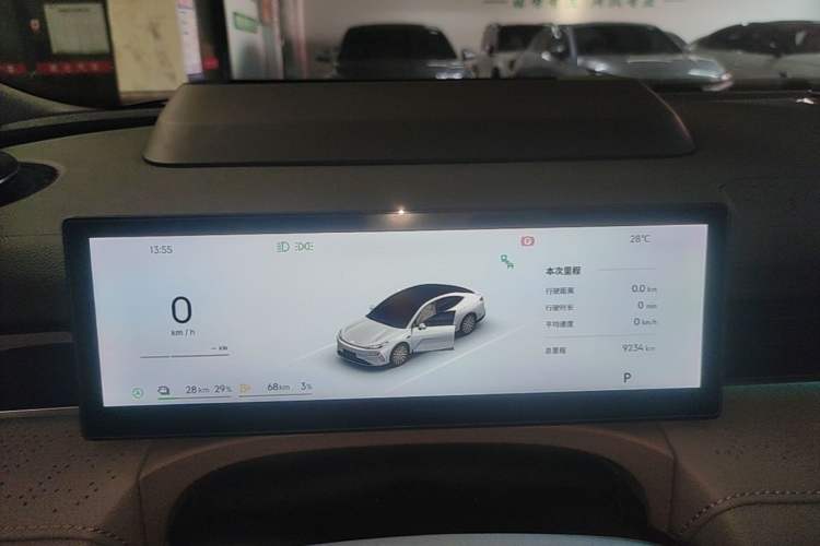 Used Geely Galaxy 8 2025 130km EM-P Starship Edition Instrument Cluster
