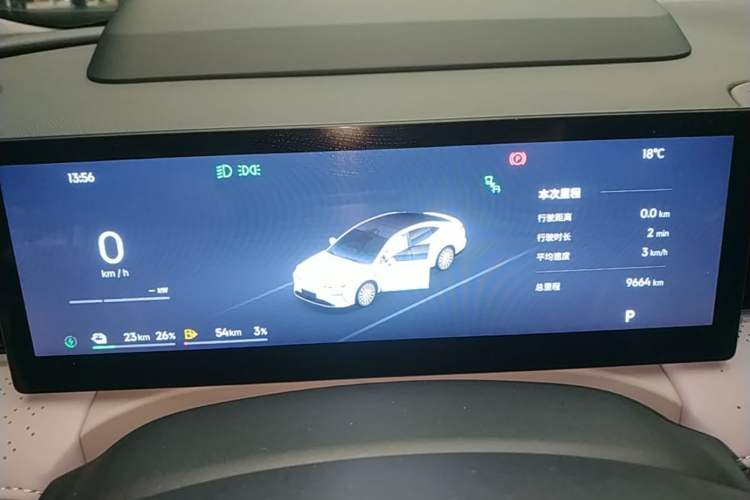 Used Geely Galaxy 8 2025 130km EM-P Starship Edition Instrument Cluster
