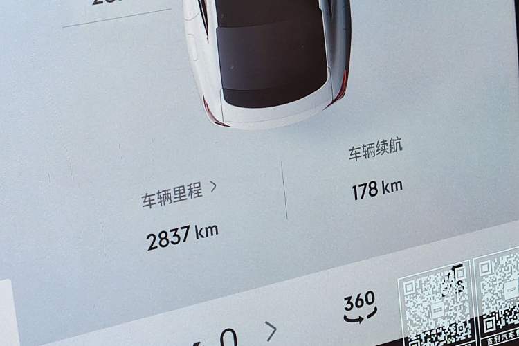 Used Geely Galaxy 8 2025 130km EM-P Starship Edition Odometer Close Up