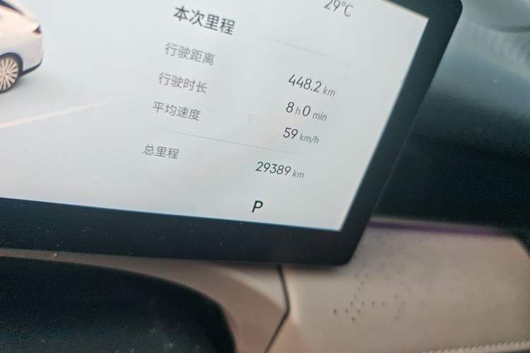 Used Geely Galaxy 8 2025 130km EM-i Flagship Edition Odometer Close Up