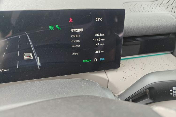 Used Geely Galaxy 8 2026 Model 225km EM-i Long-Range Galaxy Edition Odometer Close Up