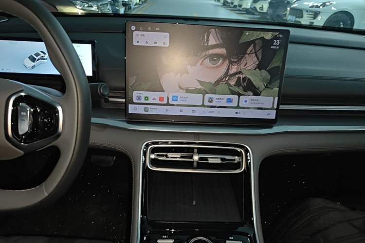 Used Geely Galaxy A7 2025 Model EM-i 70km Luxury Edition Audio And AC Panel
