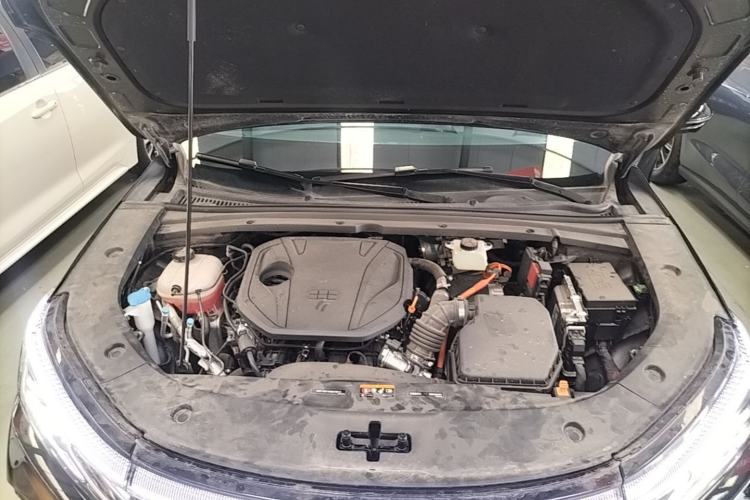 Used Geely Galaxy A7 2025 Model EM-i 70km Luxury Edition Engine Bay