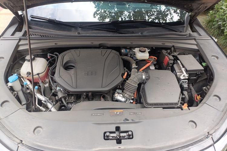 Used Geely Galaxy A7 2025 Model EM-i 70km Luxury Edition Engine Bay