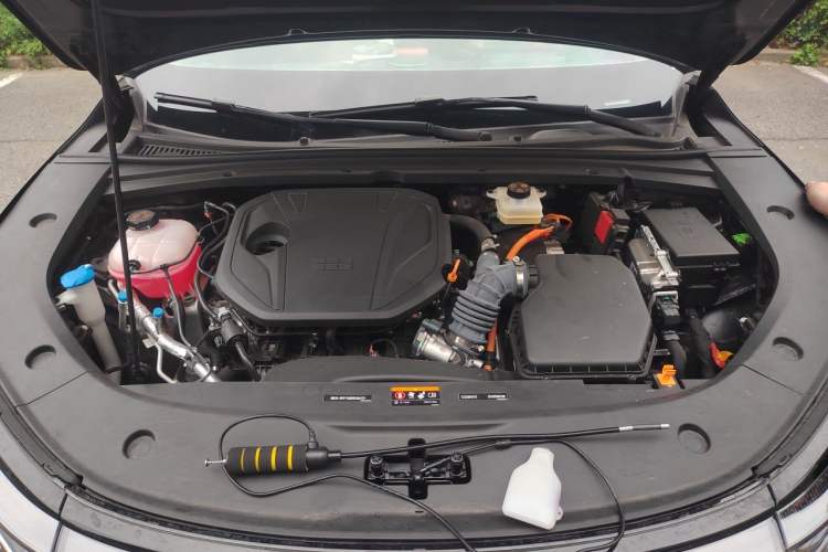 Used Geely Galaxy A7 2025 Model EM-i 150km Exploration+ Edition Engine Bay