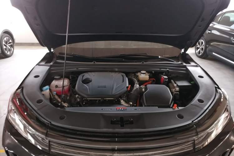 Used Geely Galaxy A7 2025 Model EM-i 150km Exploration+ Edition Engine Bay