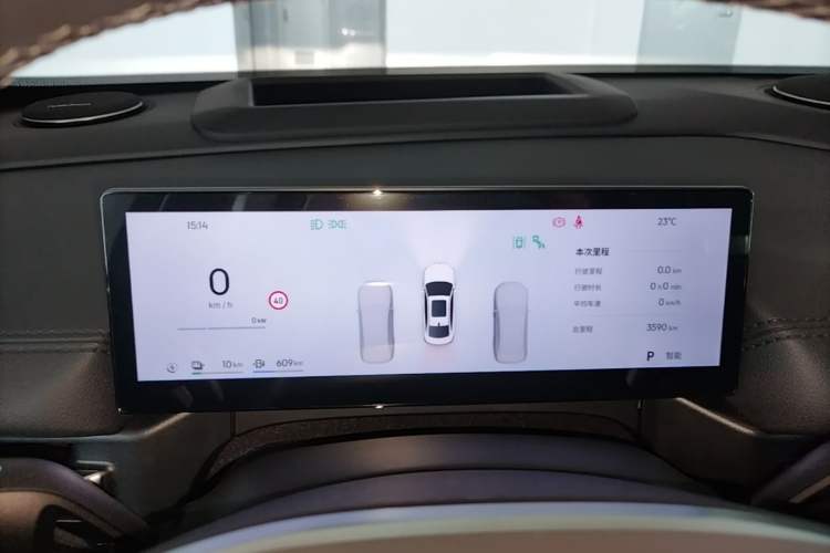 Used Geely Galaxy A7 2025 Model EM-i 150km Exploration+ Edition Instrument Cluster