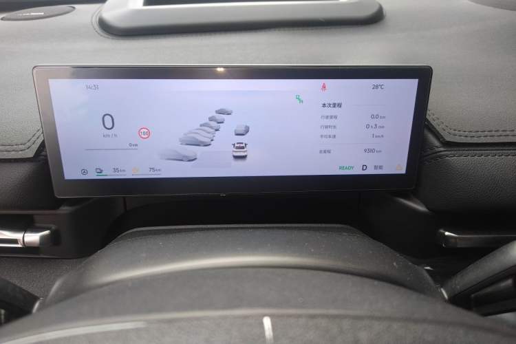 Used Geely Galaxy A7 2025 Model EM-i 150km Exploration+ Edition Odometer Close Up