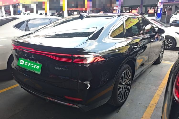 Used Geely Galaxy A7 2025 Model EM-i 150km Starship Edition Rear Right 45 Deg