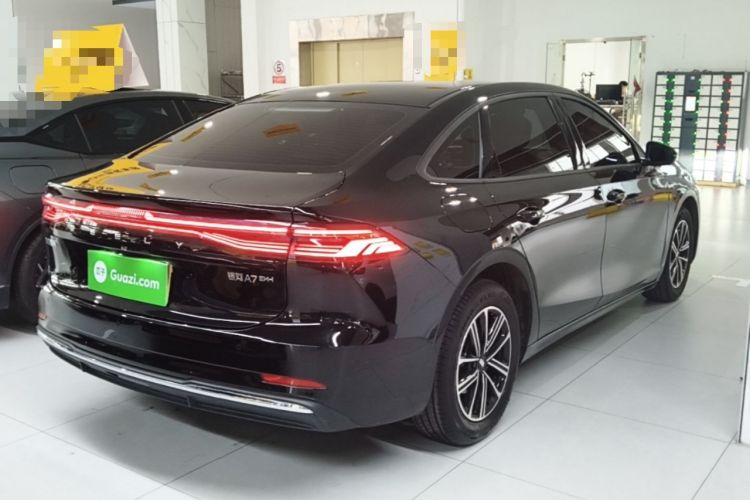 Used Geely Galaxy A7 2025 Model EM-i 70km Luxury Edition Rear Right 45 Deg