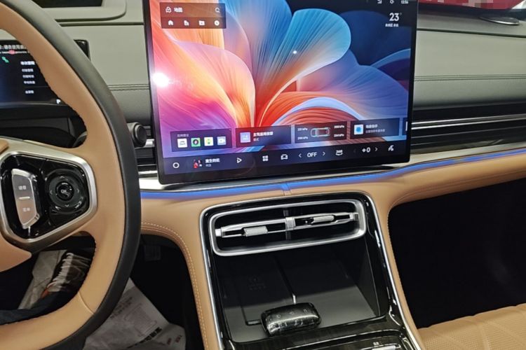 Used Geely Galaxy A7 2025 Model EM-i 150km Starship Edition Audio And AC Panel
