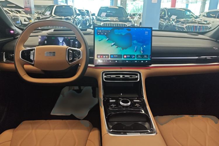 Used Geely Galaxy A7 2025 Model EM-i 150km Starship Edition Center Console