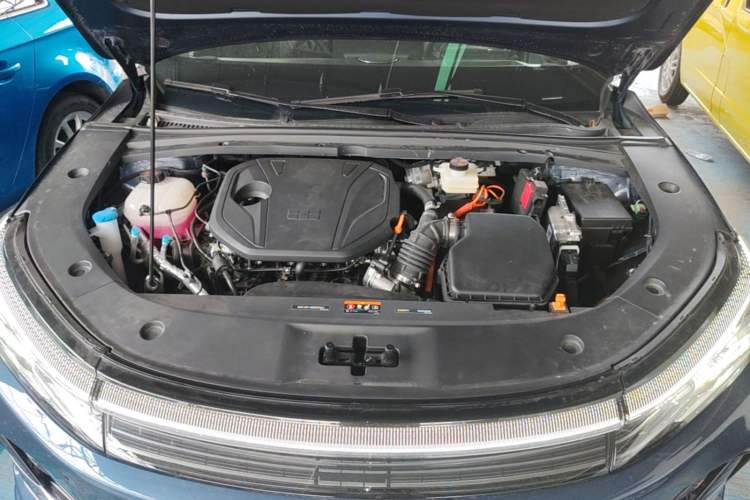 Used Geely Galaxy A7 2025 Model EM-i 150km Exploration+ Edition Engine Bay