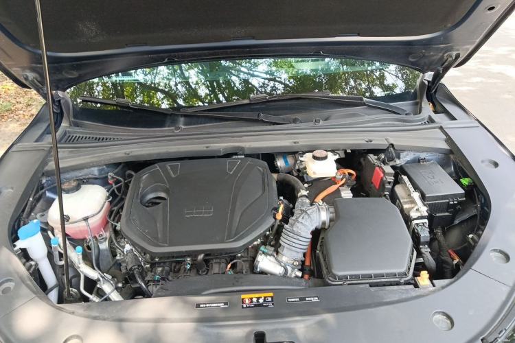 Used Geely Galaxy A7 2025 Model EM-i 70km Luxury Edition Engine Bay