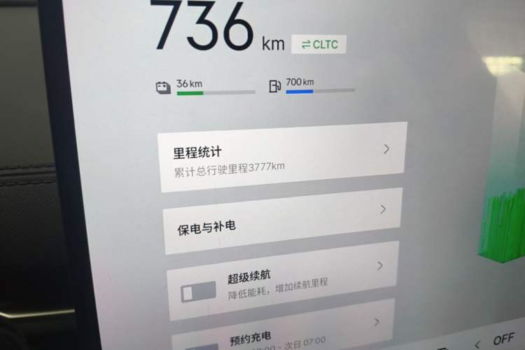 Used Geely Galaxy A7 2025 Model EM-i 150km Starship Edition Instrument Cluster