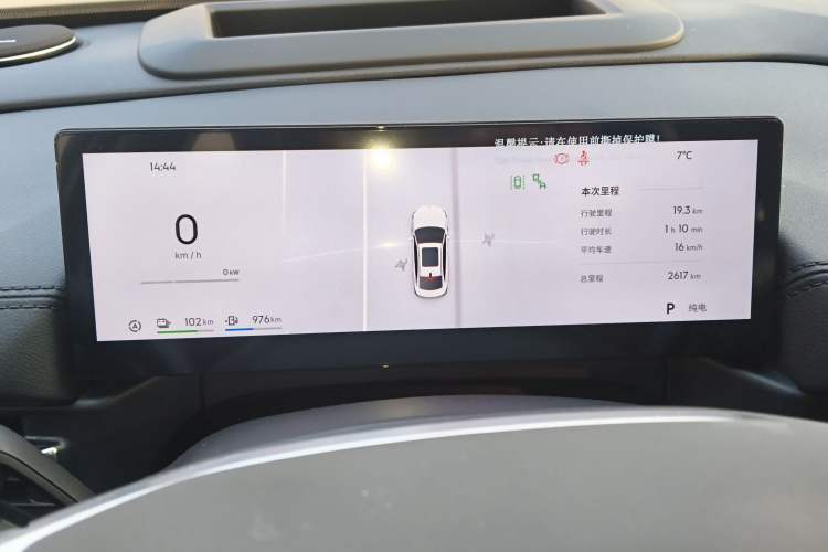 Used Geely Galaxy A7 2025 Model EM-i 150km Exploration+ Edition Instrument Cluster