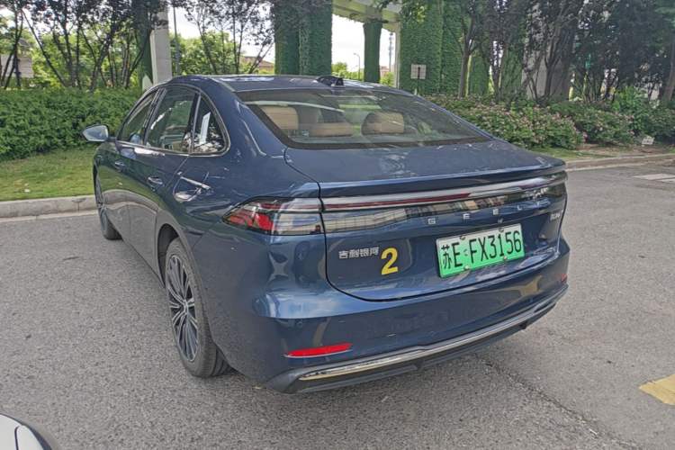 Used Geely Galaxy A7 2025 Model EM-i 150km Starship Edition Rear Left 45 Deg