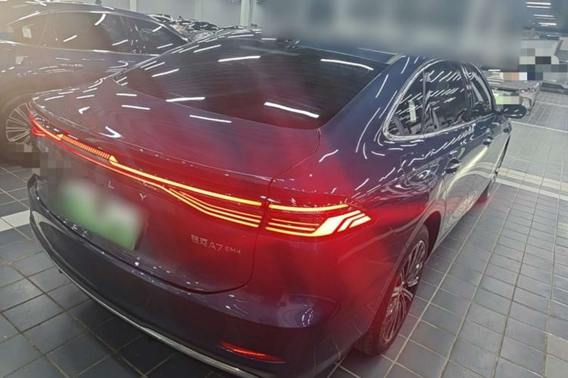 Used Geely Galaxy A7 2025 Model EM-i 150km Starship Edition Rear Right 45 Deg