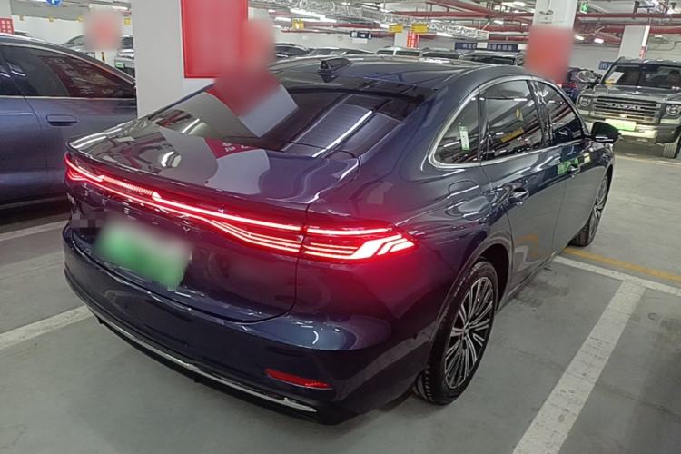 Used Geely Galaxy A7 2025 Model EM-i 150km Starship Edition Rear Right 45 Deg