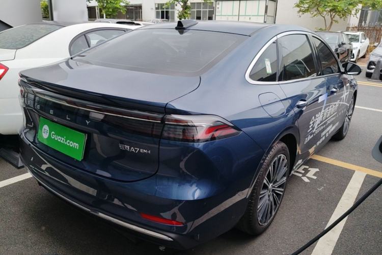 Used Geely Galaxy A7 2025 Model EM-i 150km Starship Edition Rear Right 45 Deg