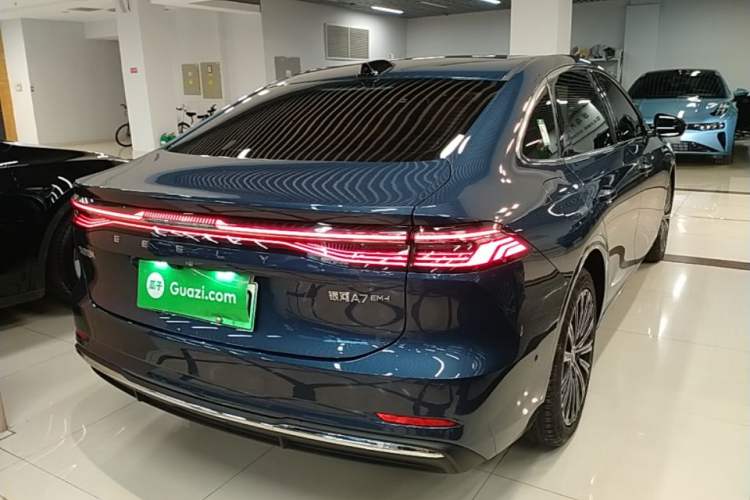 Used Geely Galaxy A7 2025 Model EM-i 150km Starship Edition Rear Right 45 Deg