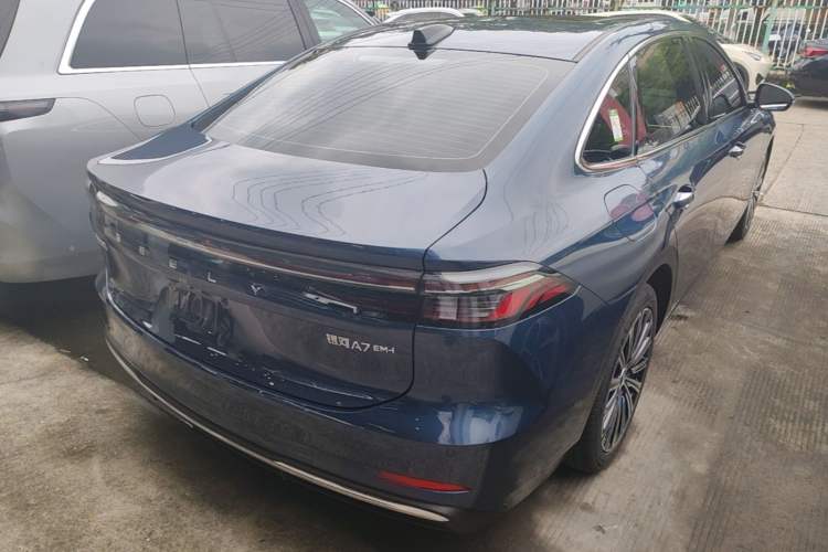 Used Geely Galaxy A7 2025 Model EM-i 150km Starship Edition Rear Right 45 Deg