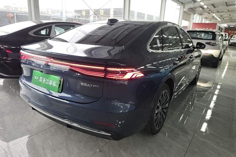 Used Geely Galaxy A7 2025 Model EM-i 150km Starship Edition Rear Right 45 Deg