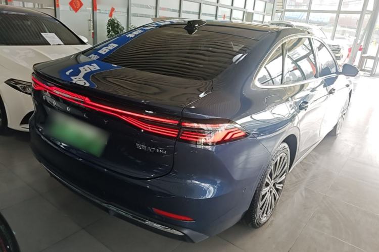 Used Geely Galaxy A7 2025 Model EM-i 150km Starship Edition Rear Right 45 Deg
