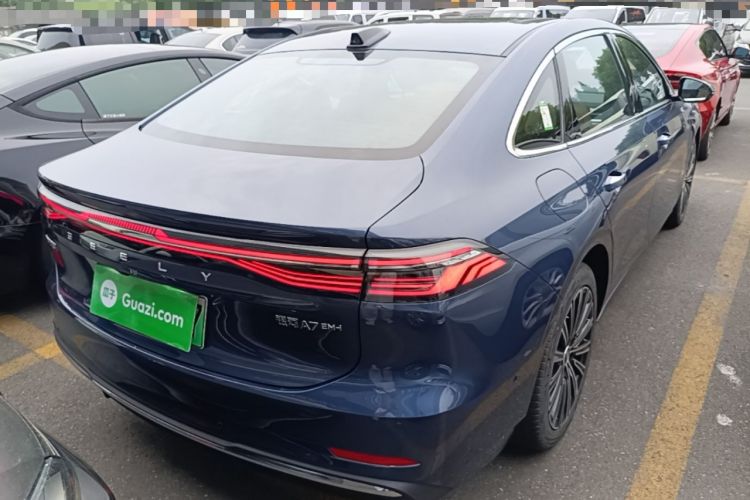 Used Geely Galaxy A7 2025 Model EM-i 150km Starship Edition Rear Right 45 Deg