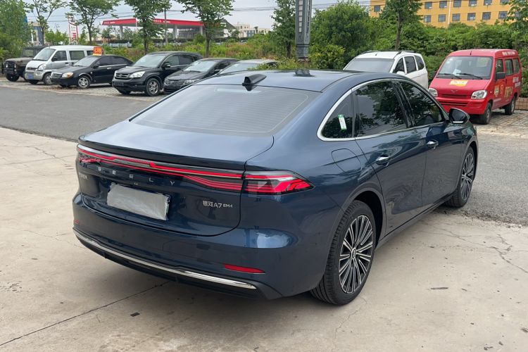 Used Geely Galaxy A7 2025 Model EM-i 150km Starship Edition Rear Right 45 Deg
