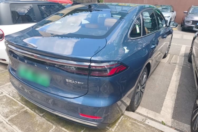 Used Geely Galaxy A7 2025 Model EM-i 150km Starship Edition Rear Right 45 Deg