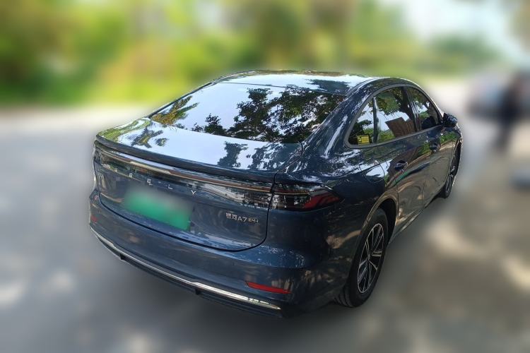 Used Geely Galaxy A7 2025 Model EM-i 70km Luxury Edition Rear Right 45 Deg