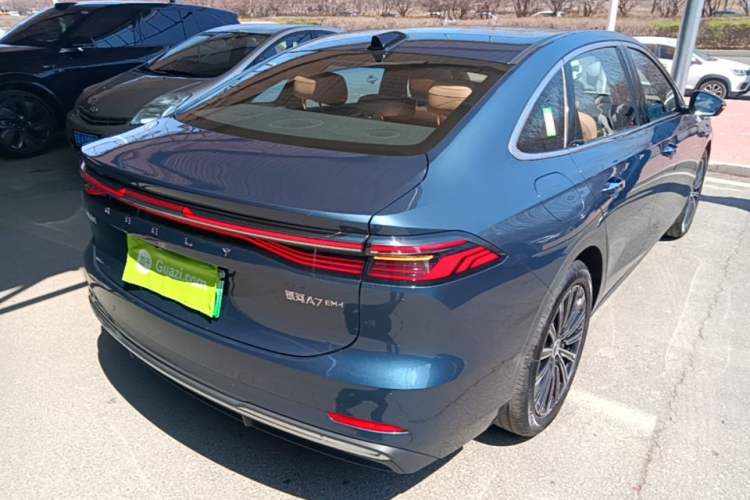 Used Geely Galaxy A7 2025 Model EM-i 150km Starship Edition Rear Right 45 Deg