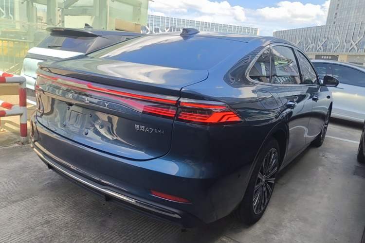 Used Geely Galaxy A7 2025 Model EM-i 150km Starship Edition Rear Right 45 Deg