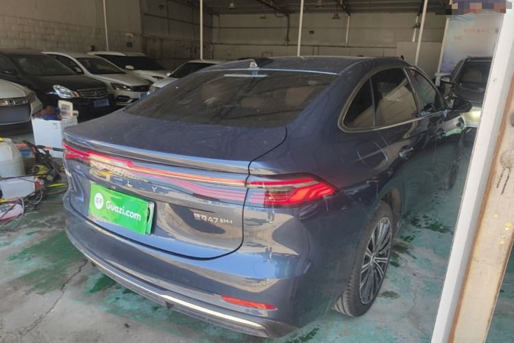 Used Geely Galaxy A7 2025 Model EM-i 150km Starship Edition Rear Right 45 Deg
