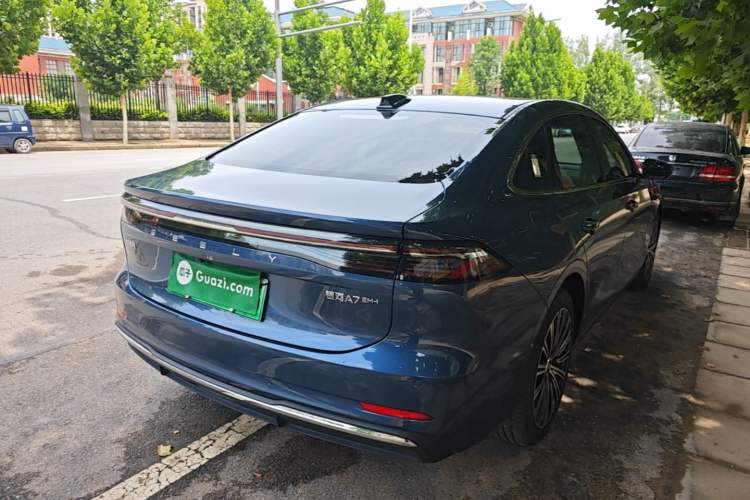 Used Geely Galaxy A7 2025 Model EM-i 150km Starship Edition Rear Right 45 Deg
