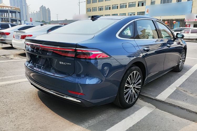 Used Geely Galaxy A7 2025 Model EM-i 150km Starship Edition Rear Right 45 Deg